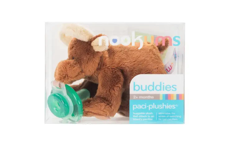 Nookums Paci-Plushies Buddies Marley Moose