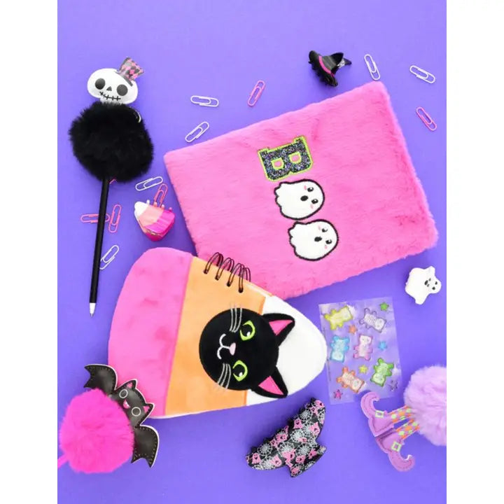 Candy Corn Cat Journal