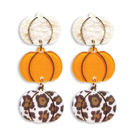 Viv & Lou Pumpkin Patch Earrings