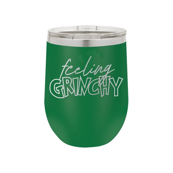 Feeling Grinchy Green 12oz. Insulated Tumbler