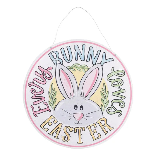 Gloryhaus Bunny Loves Easter/Always Bee Happy Burlee REVERSIBLE