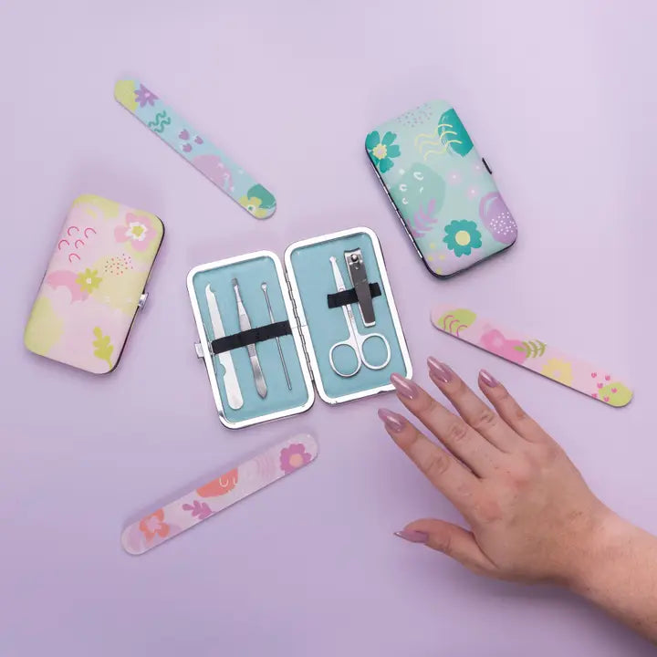 Emery Board Set: Luxe Pink