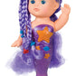 Toysmith Bathtime Mermaid Doll Purple