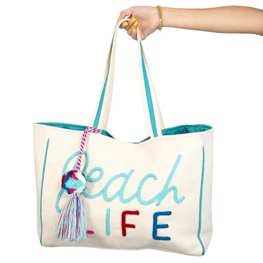 Katydid Beach Life Tote Beach Bag