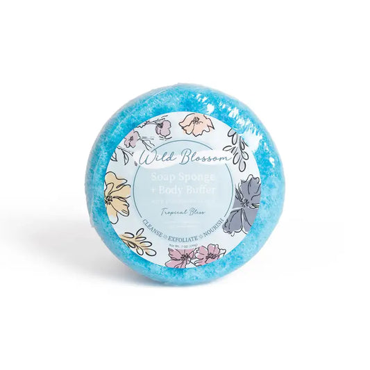 Wild Blossom Soap Infused Body Buffer-Tropical Bliss