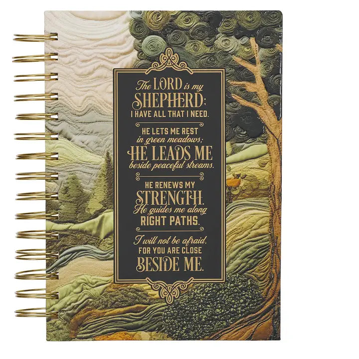 Journal Wirebound Tapestry the Lord Is My Shepherd Ps. 23