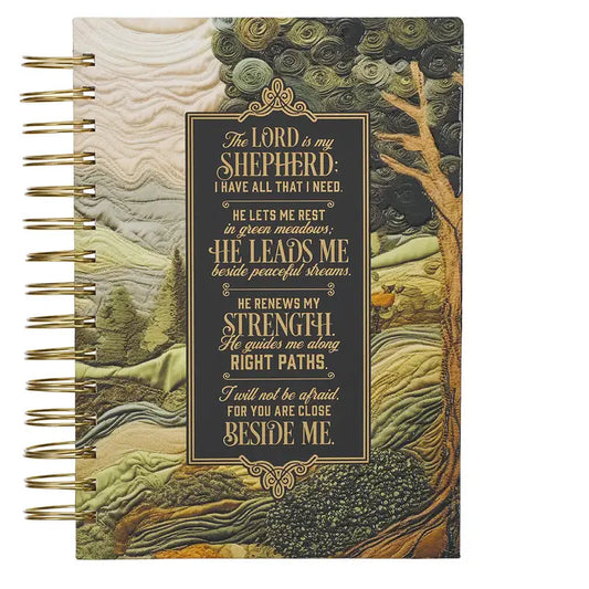 Journal Wirebound Tapestry the Lord Is My Shepherd Ps. 23