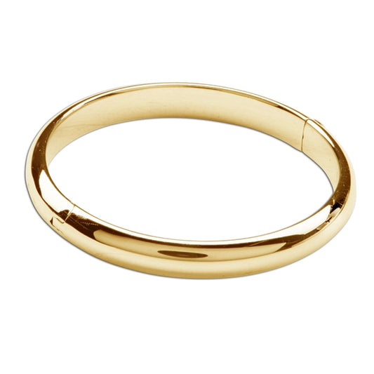 Gold Classic Bangle For Babies