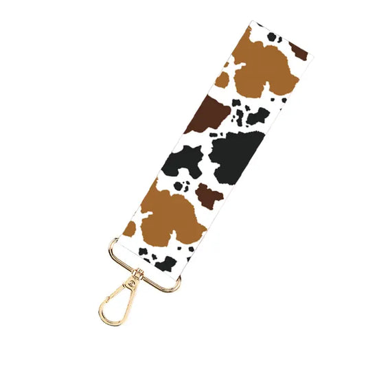 Viv & Lou Herd That Cow Wristlet Strap