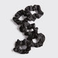 Satin Sleep Scrunchies 5pc - Black