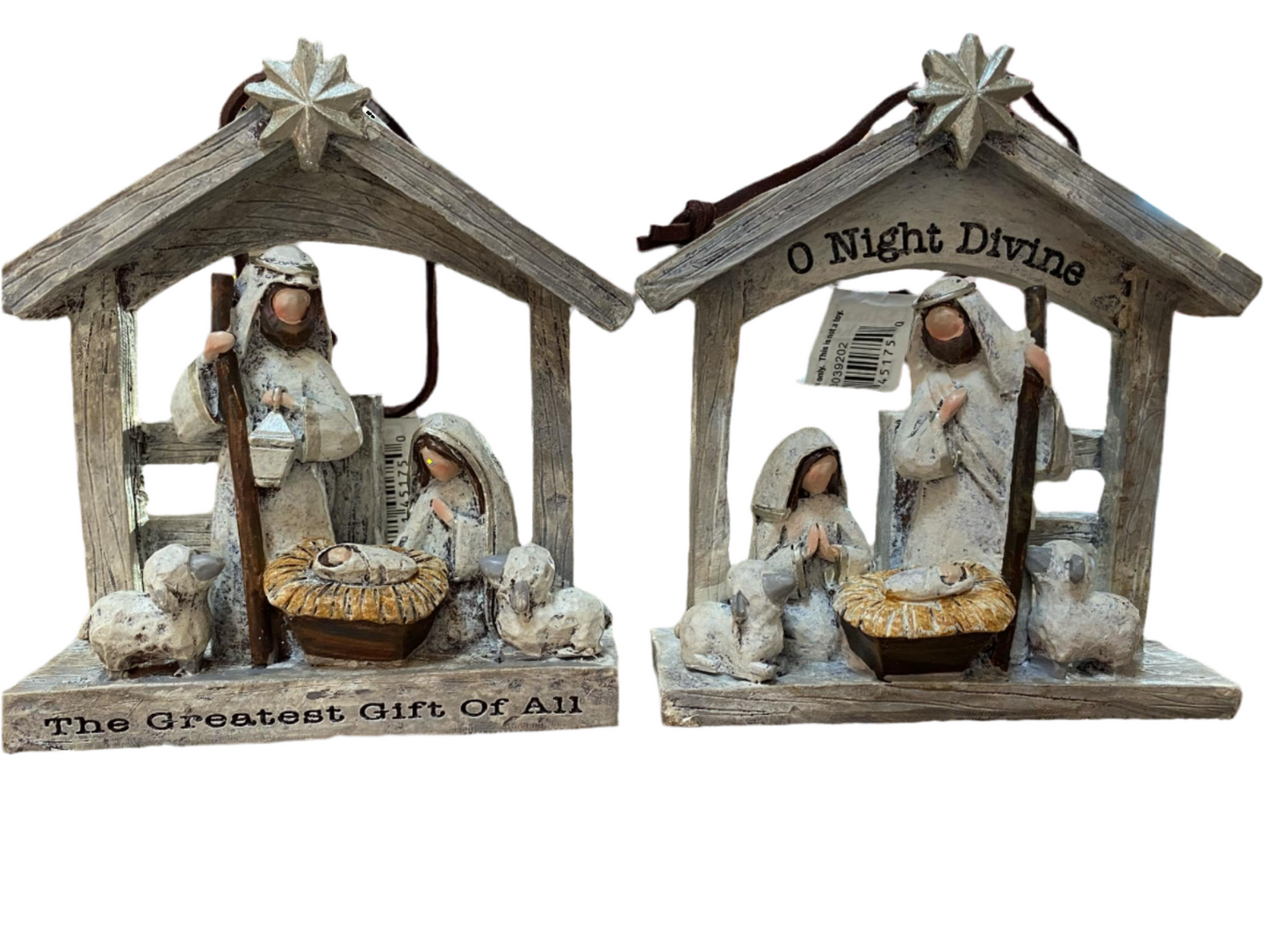 Nativity Stable Ornament