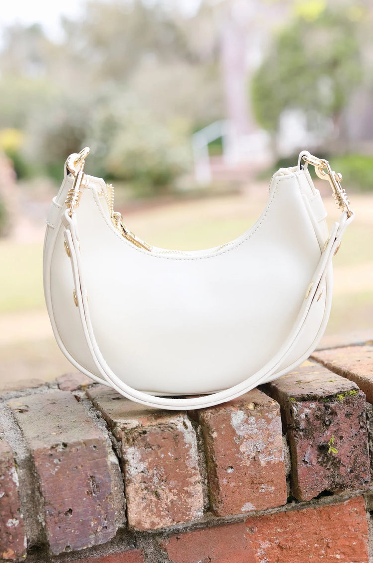 Caroline Hill Cream Kiara Handbag