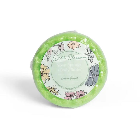 Wild Blossom Soap Infused Body Buffer-Citrus Bright