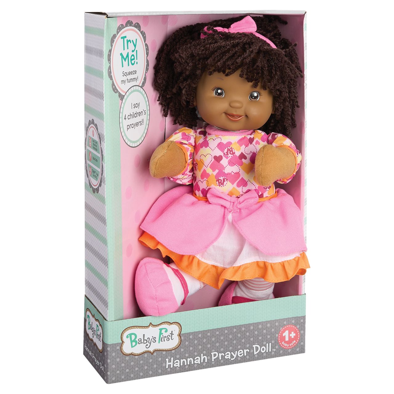 Baby's First Hannah Prayer Doll - Dark Skin