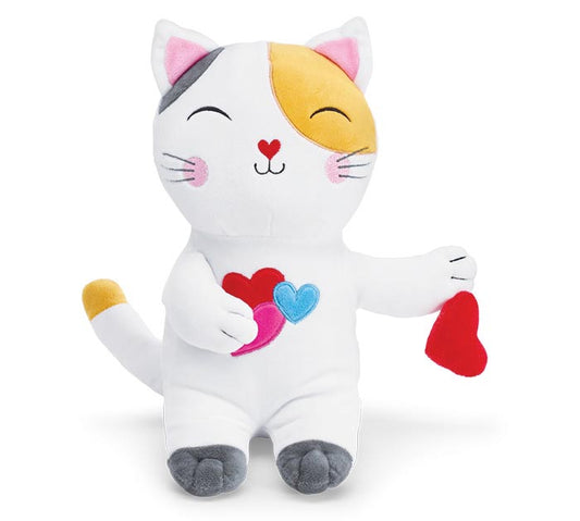 Plush Valentine Kitty Cat