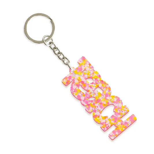 Viv & Lou Groovy Teach Keychain