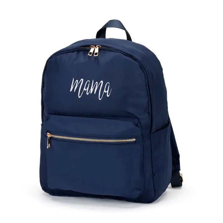 Viv & Lou MAMA Navy Charlie Backpack