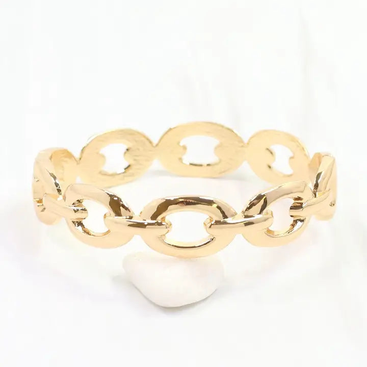 Caroline Hill Alane Link Bracelet Gold