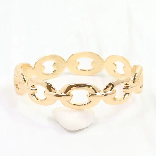 Caroline Hill Alane Link Bracelet Gold