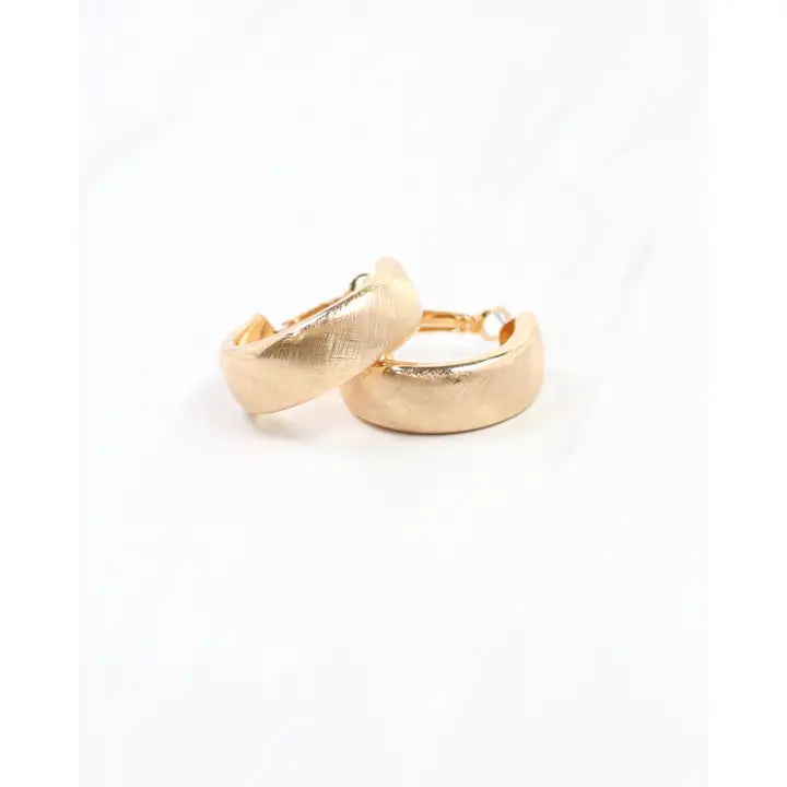 Caroline Hill Anchorage Hoop Earring Gold