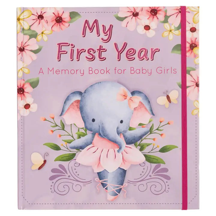 Baby Memory Book For Girls