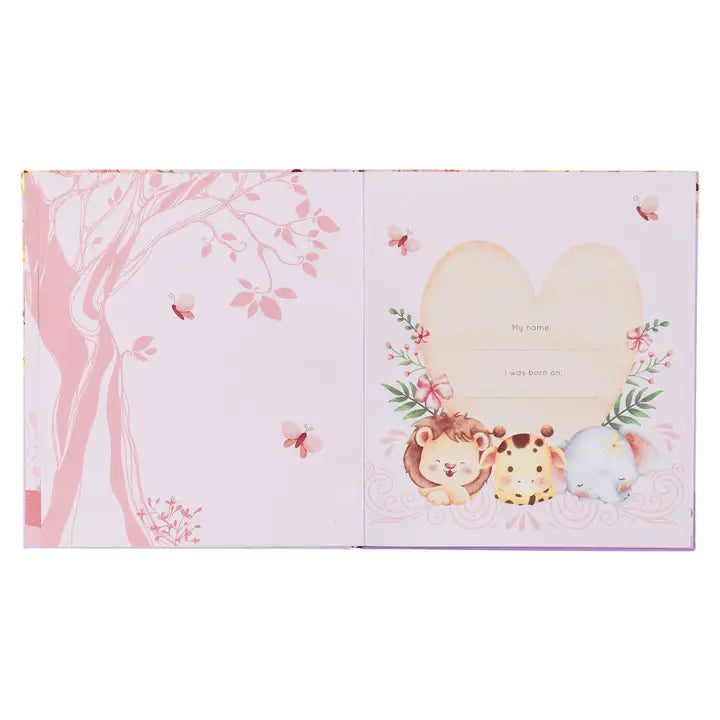 Baby Memory Book For Girls