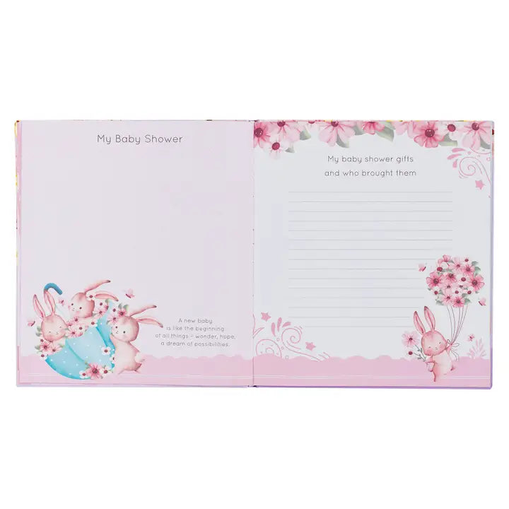 Baby Memory Book For Girls