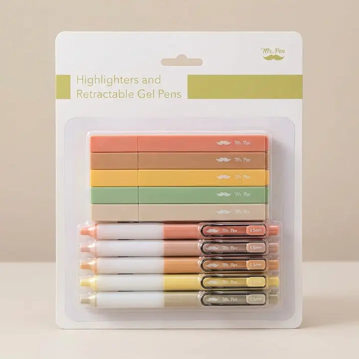 Mr. Pen Bible Safe Aesthetic Highlighters Set