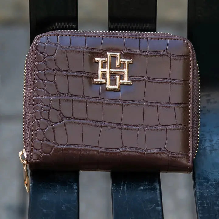 Caroline Hill Blakely Wallet Chocolate Ec