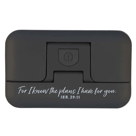 Book Light Black I Know the Plans Jer. 29:11