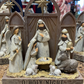 Nativity O Holy Night Resin Statue