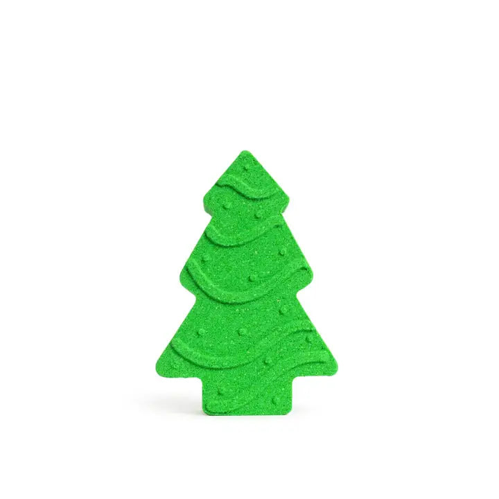 The Royal Standard Christmas Tree Bath Fizzer Sugar Plum Scented Green