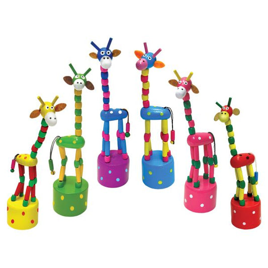 Collapsible Wooden Dancing Giraffe