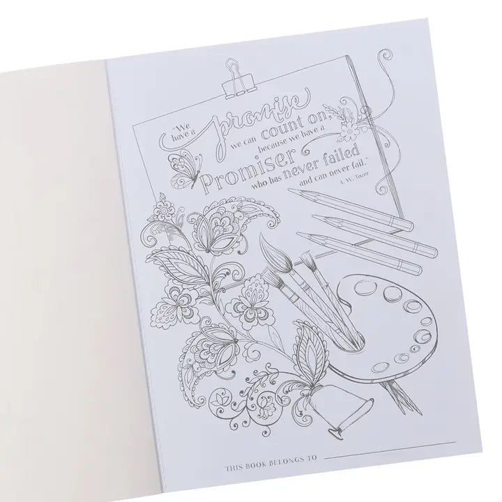 Coloring Book Color the Promises of God