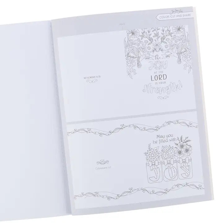 Coloring Book Color the Promises of God