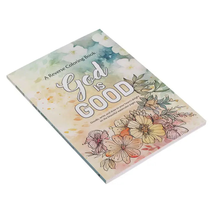 Coloring Book God Is Good  - Reverse