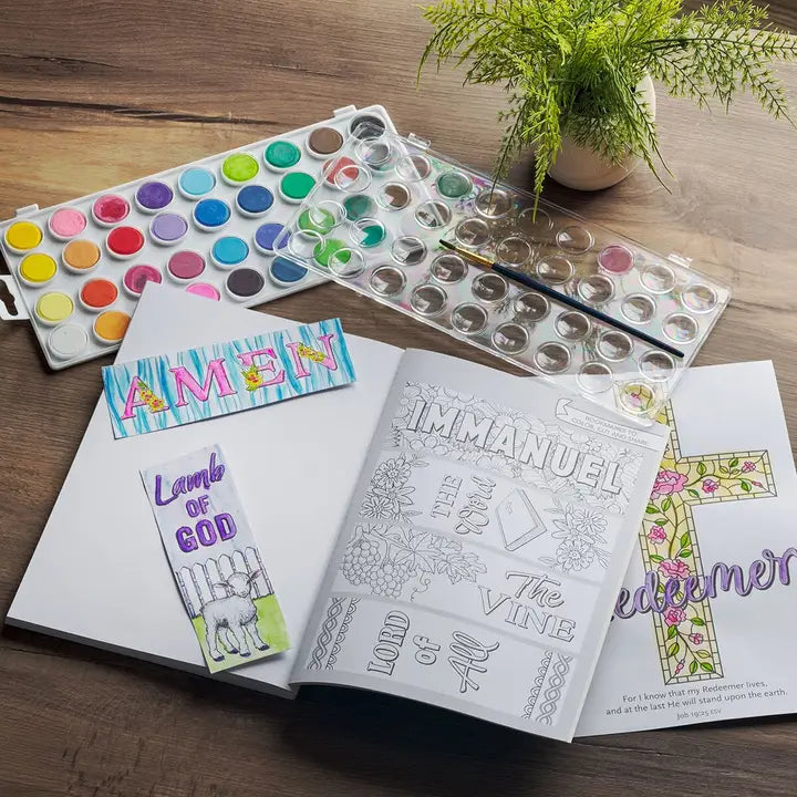 Coloring Book the Names of Jesus