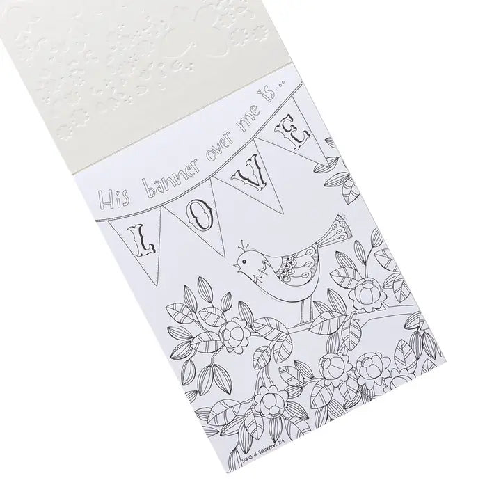 Coloring Cards Be Still and Know
