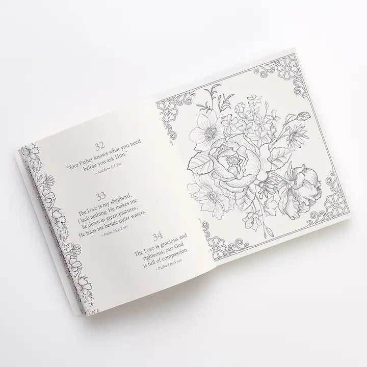 Coloring Devotional 365 Promises God's Word in Color