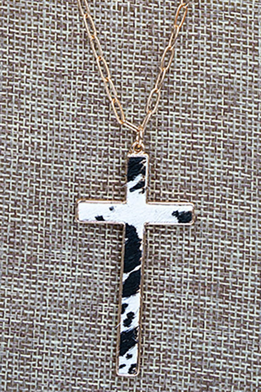Crystal Avenue Holy Cow Black & Goldtone Triple Necklace