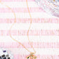 Crystal Avenue Goldtone Bubble Initial 'K' Necklace