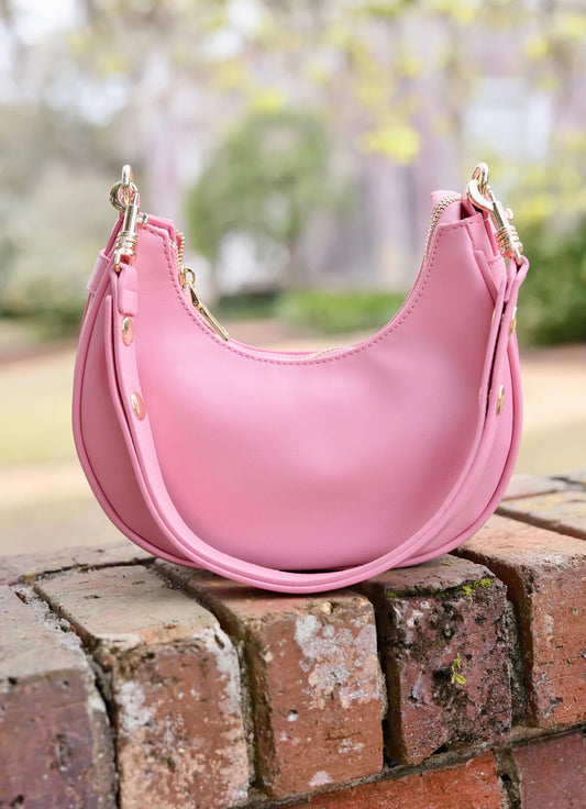 Caroline Hill Pink Kiara Handbag