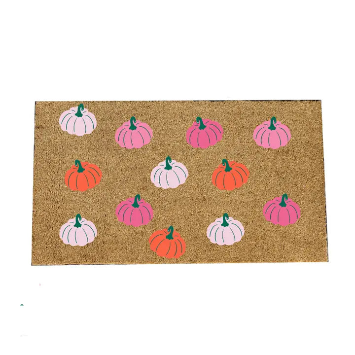 Door Mat Pumpkins