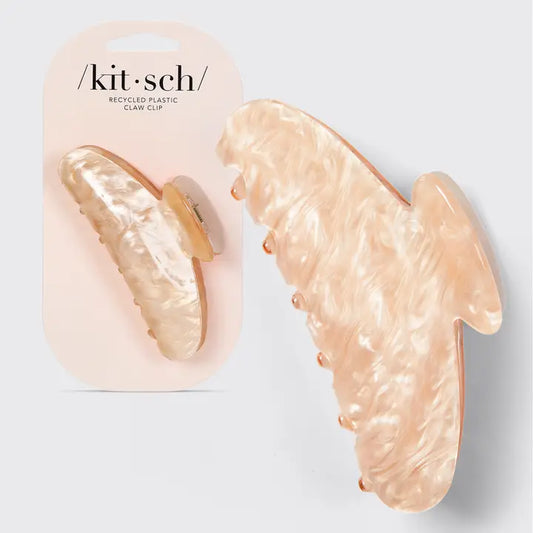 Kitsch Eco-Friendly Marble Claw Clip - Blonde