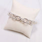 Caroline Hill Silver Ashton Link Bracelet