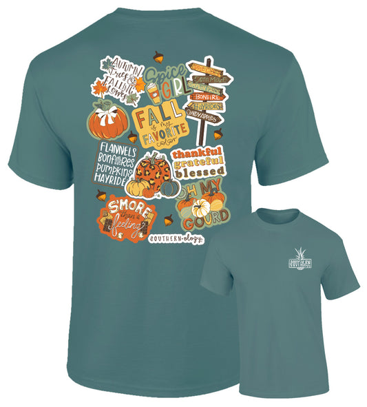Southernology Fall Decals T-Shirt