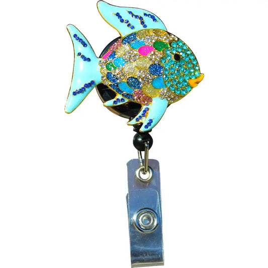 Fish Sparkle and Shine Badge Reel