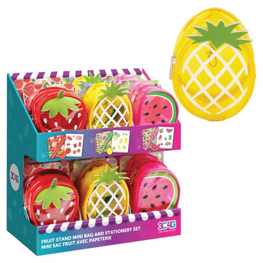 Fruit Stand Mini Bag & Stationery Set