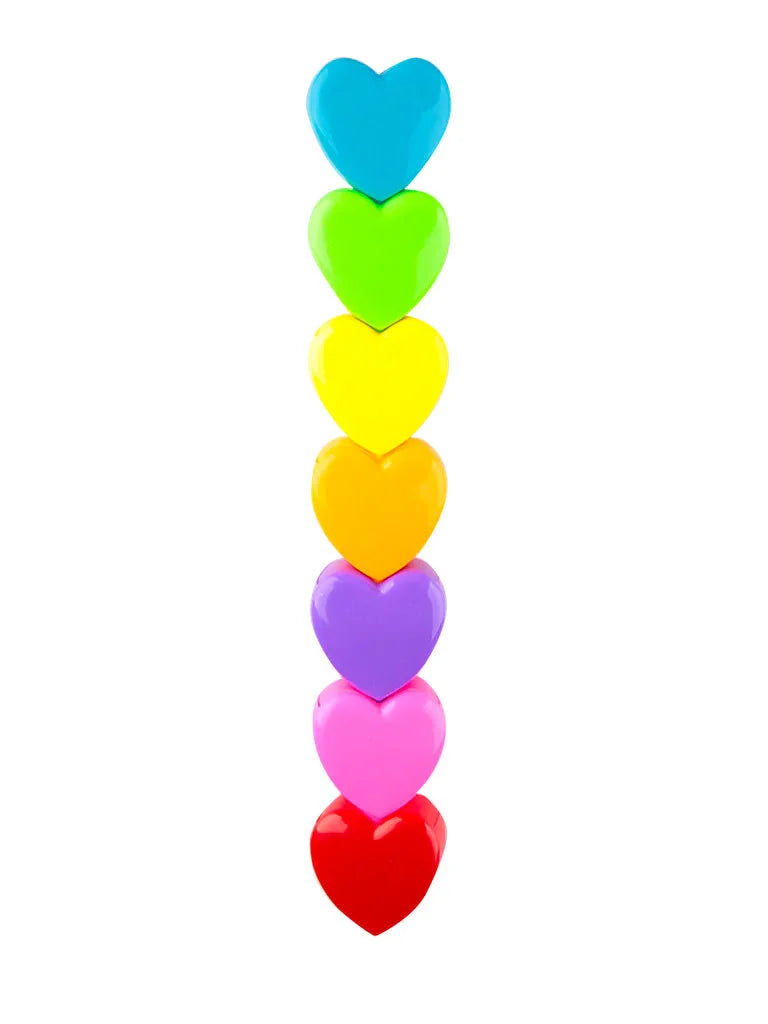 Heart Stackable Markers