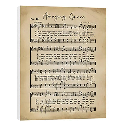 Hymns of Our Heritage Collection Canvas - Amazing Grace